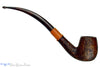 Blue Room Briars is proud to present this Savinelli Gandalf 602 Bent Rusticated Churchwarden (6mm Filter) with Boxwood Estate Pipe