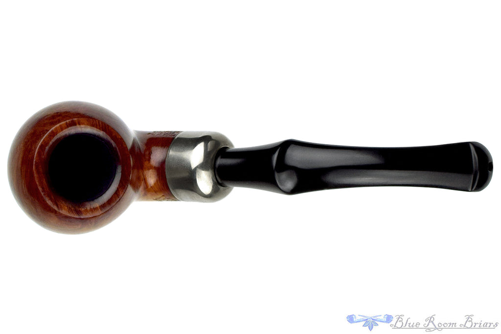 Peterson System Standard 303 1/2 Bent Apple with Nickel and P-Lip Estate Pipe