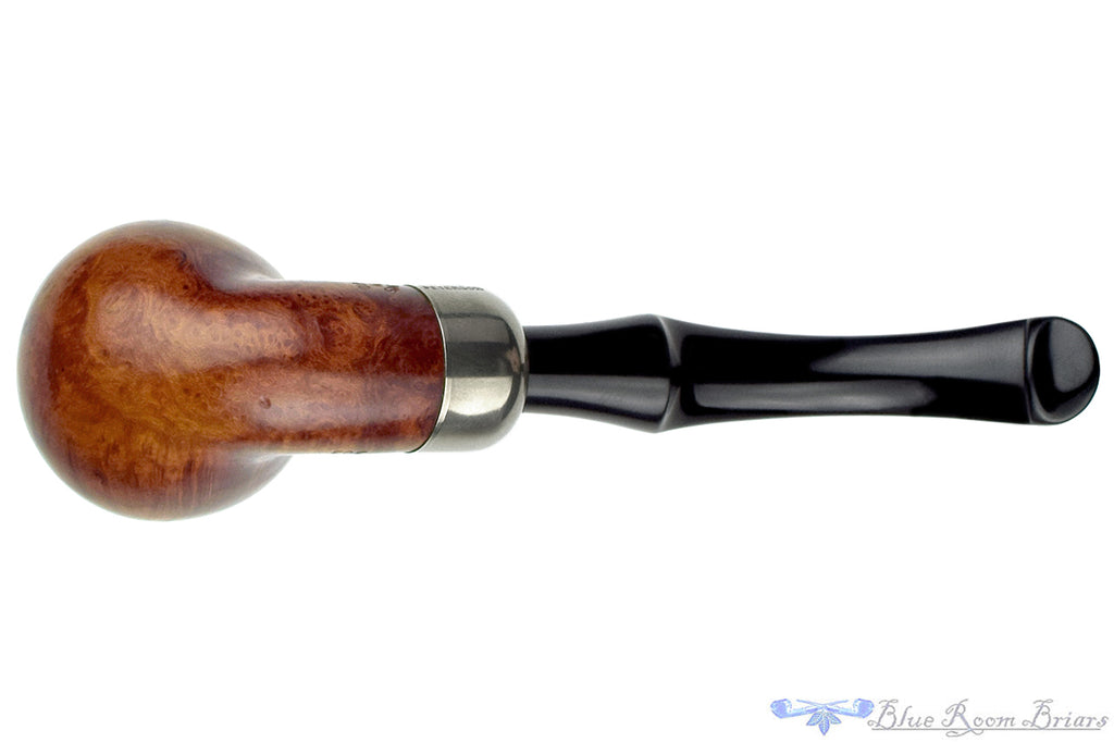 Peterson System Standard 303 1/2 Bent Apple with Nickel and P-Lip Estate Pipe