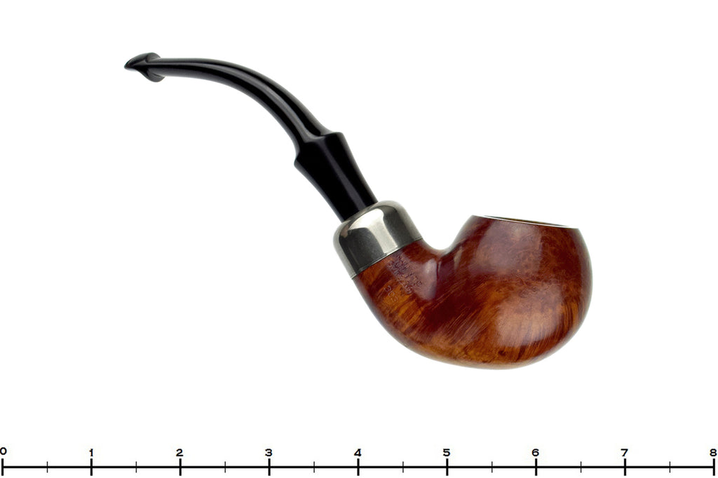 Peterson System Standard 303 1/2 Bent Apple with Nickel and P-Lip Estate Pipe