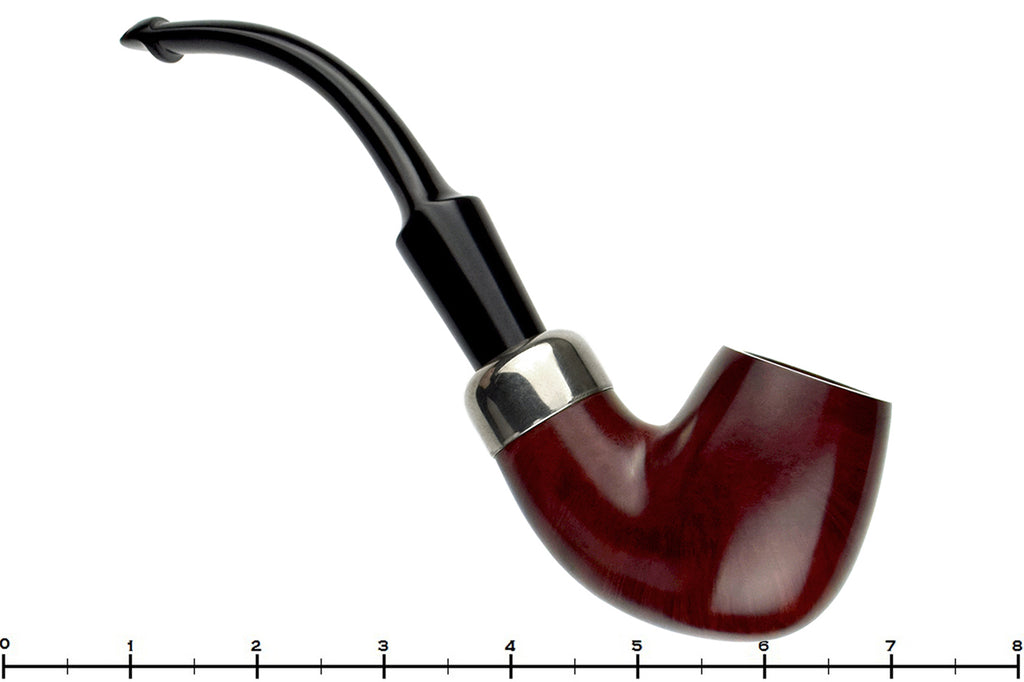 Peterson System Standard 307 1/2 Bent Billiard with Nickel and P-Lip Estate Pipe