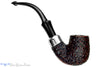 Blue Room Briars is proud to present this Peterson System Standard 312 Bent Rusticated Billiard with Nickel and P-Lip Estate Pipe