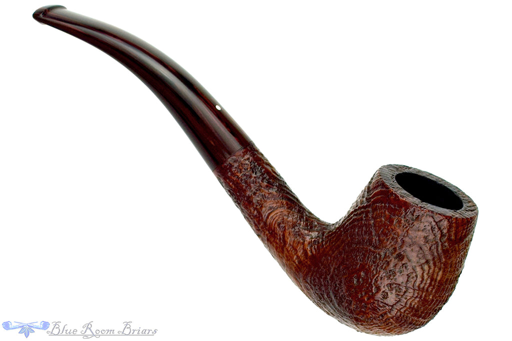 Blue Room Briars is proud to present this Dunhill Cumberland 4102 (2001 Make) Bent Billiard with Brindle Estate Pipe