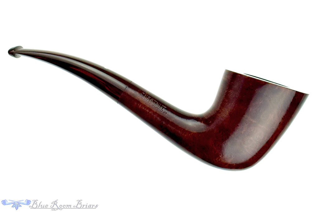 Blue Room Briars is proud to present this Dunhill Chestnut 4135 (2003 Make) Horn with Brindle Estate Pipe