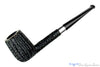 Blue Room Briars is proud to present this NomaD Pipe Rusticated Billiard with Nickel