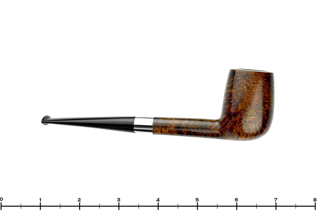 Blue Room Briars is proud to present this NomaD Pipe Smooth Billiard with Nickel