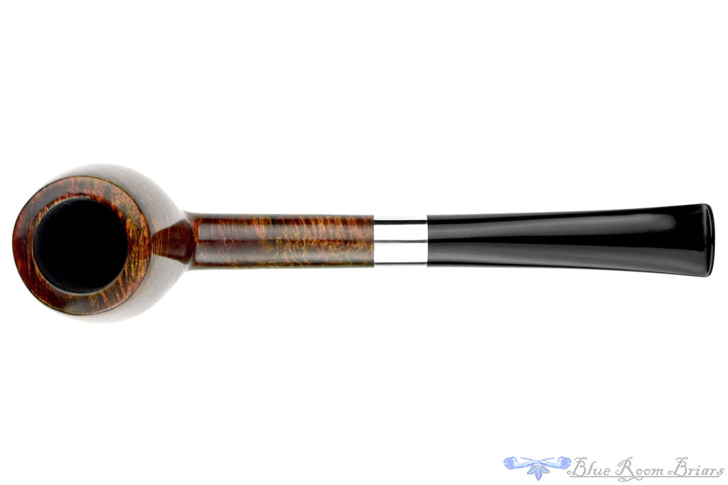 Blue Room Briars is proud to present this NomaD Pipe Smooth Billiard with Nickel