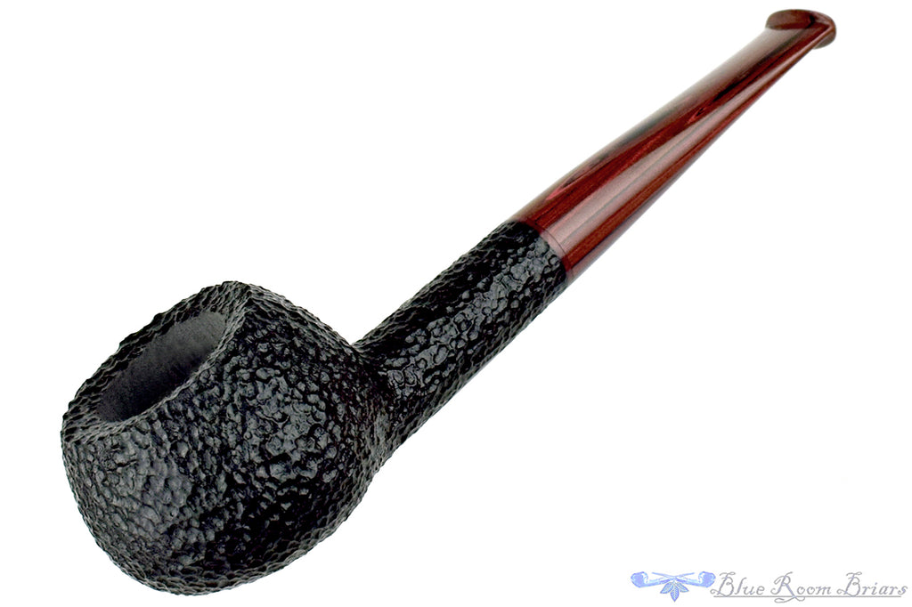 Blue Room Briars is proud to present this Bill Shalosky Pipe 737 Rusticated Straight Prince with Brindle