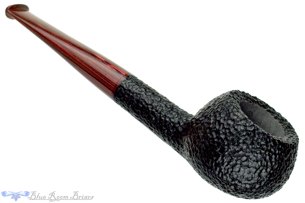 Blue Room Briars is proud to present this Bill Shalosky Pipe 737 Rusticated Straight Prince with Brindle