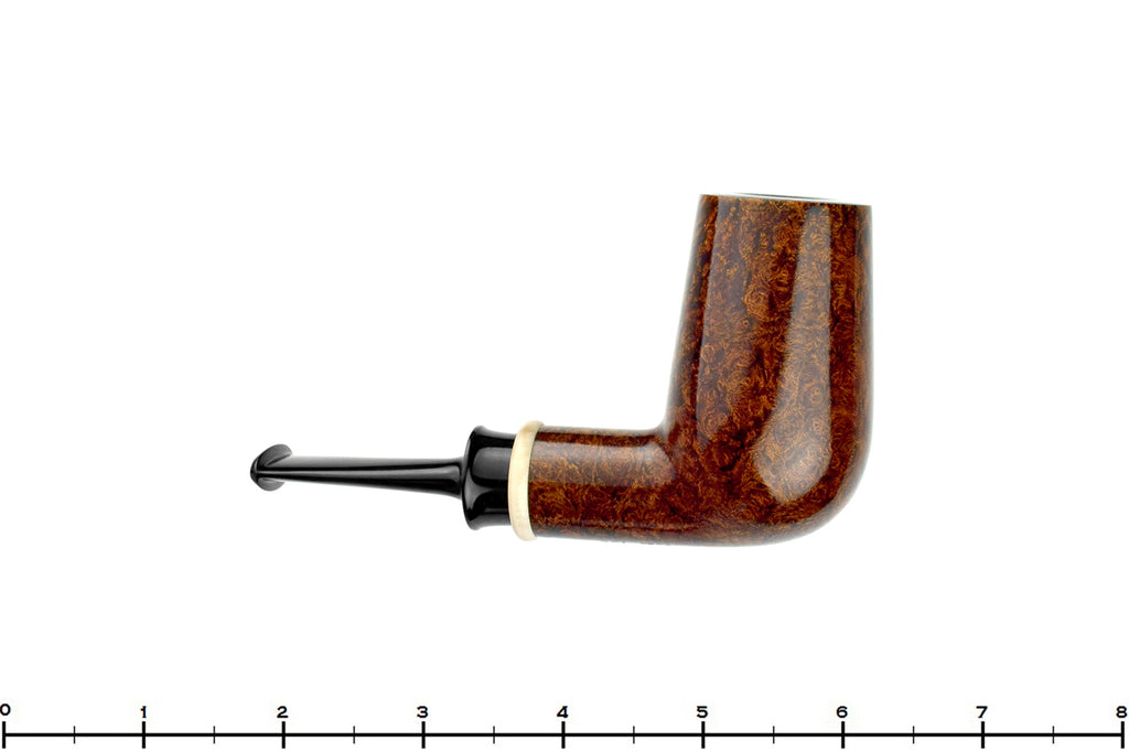 Blue Room Briars is proud to present this Bill Shalosky Pipe 754 Brow Burner with Ivorite