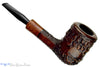 Blue Room Briars is proud to present this Capitello Gotico Carved Billiard with Briar Estate Pipe