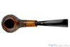 Blue Room Briars is proud to present this Capitello Bent Rusticated Apple with Briar and Military Mount Estate Pipe