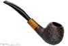 Blue Room Briars is proud to present this Capitello Bent Rusticated Apple with Briar and Military Mount Estate Pipe