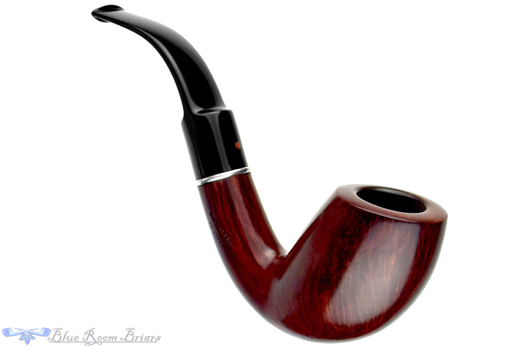 Blue Room Briars is proud to present this Ser Jacopo Maxima Bent Tulip with Nickel Estate Pipe