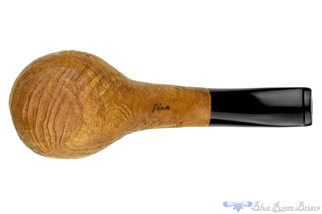 Blue Room Briars is proud to present this Jan Pietenpauw Pipe Sine Sandblast Strawberry Wood Hawkbill