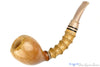 Blue Room Briars is proud to present this Jan Pietenpauw Pipe Sine Strawberry Wood Bulb with Bamboo, Brindle, and Plateau