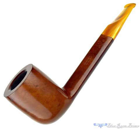 Stanwell Bent Sandblast Dublin with Silver Plaquette Estate Pipe