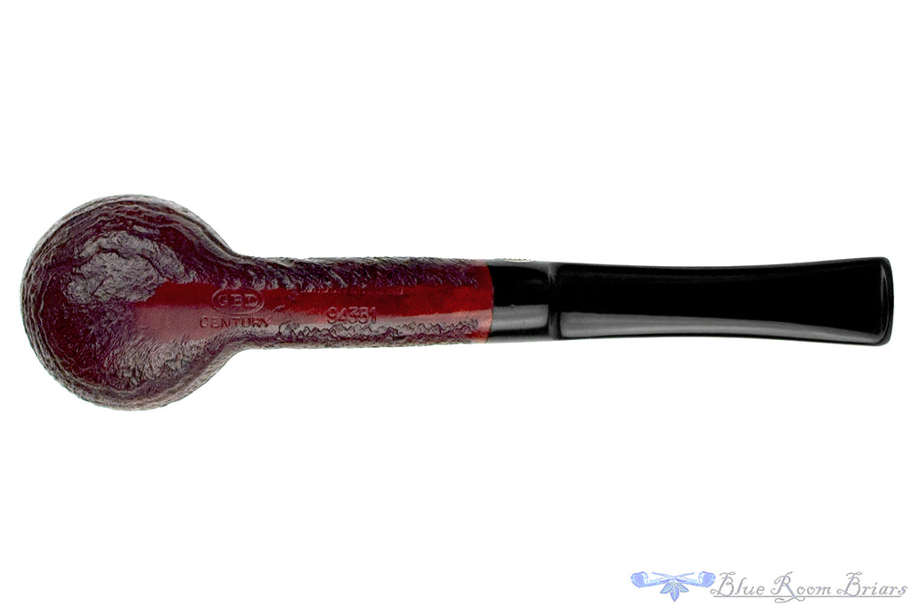 Blue Room Briars is proud to present this GBD Century 94351 Sandblast Billiard Sitter Estate Pipe