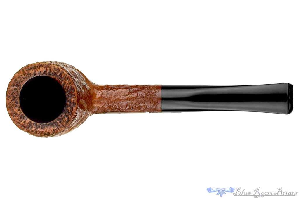 Blue Room Briars is proud to present this Weber Scotch-Grain 695 Rusticated Pot Sitter Estate Pipe