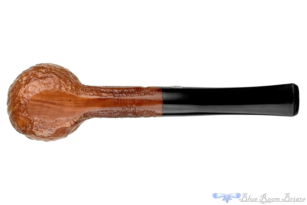 Blue Room Briars is proud to present this Weber Scotch-Grain 695 Rusticated Pot Sitter Estate Pipe