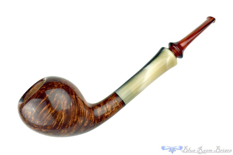 Charl Goussard Pipe Contrast Blast Apple with Bamboo