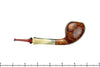 Blue Room Briars is proud to present this Chris Morgan Pipe High-Contrast Pear with Horn and Amberite