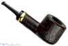 C. Martin Pipe by Chris Mattioda Sandblast Pot Sitter with Brass