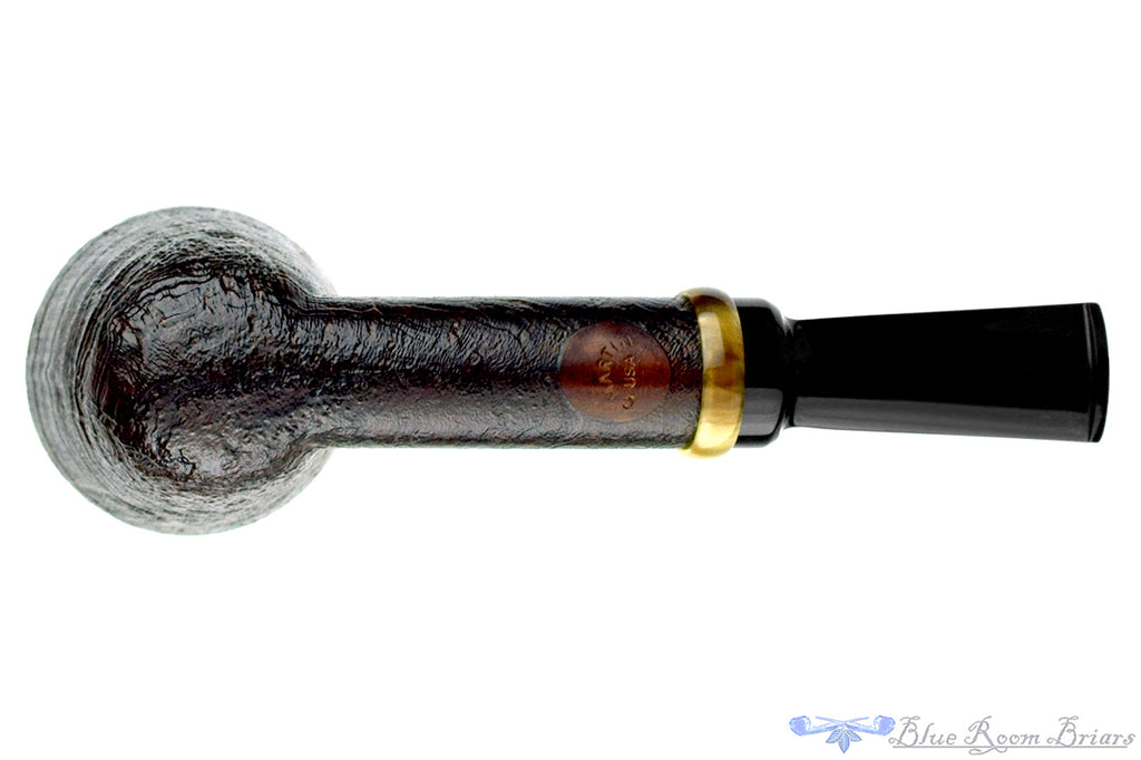 Blue Room Briars is proud to present this Chris Martin Pipe Sandblast Dublin with Faux Horn