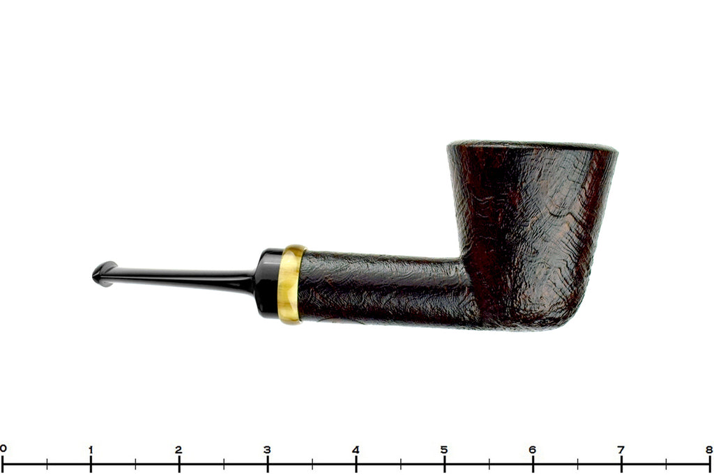 Blue Room Briars is proud to present this Chris Martin Pipe Sandblast Dublin with Faux Horn