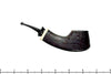 Blue Room Briars is proud to present this C. Martin Pipe by Chris Mattioda Bent Sandblast Volcano Sitter with Ivorite