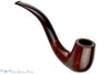 Blue Room Briars is proud to present this Jerry Crawford Pipe Bent Billiard with Brindle