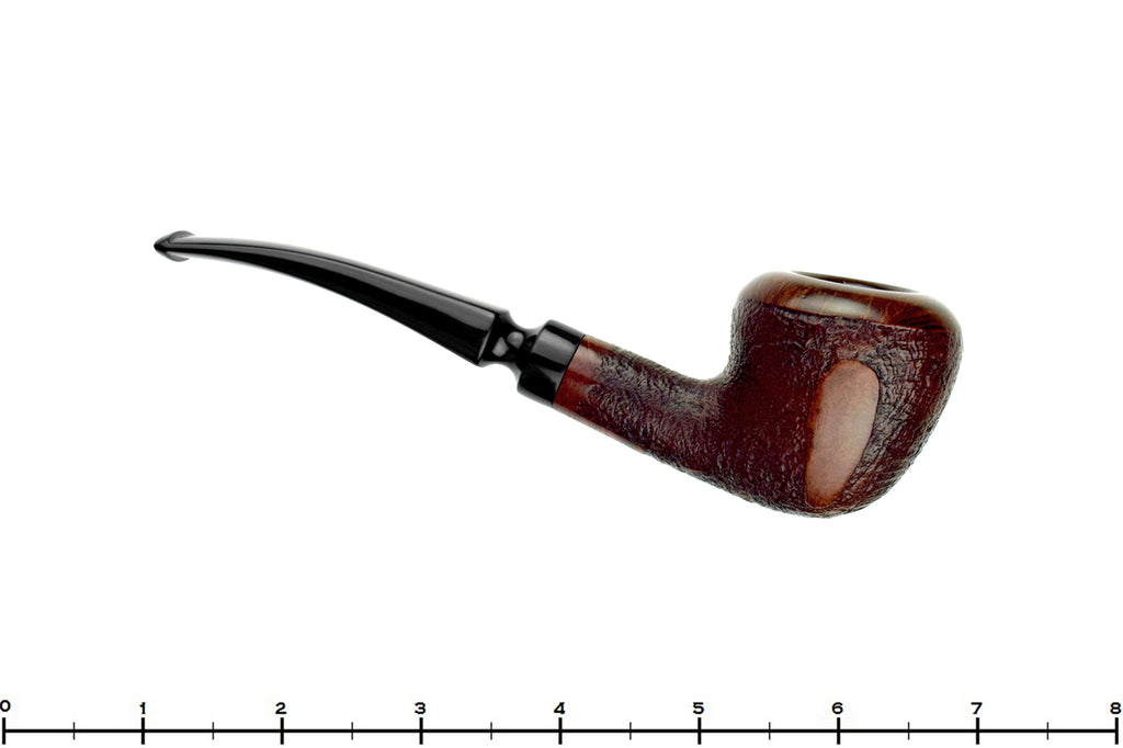 Blue Room Briars is proud to present this Iwan Ries Danish 332 Bent Partial Blast Strawberry Estate Pipe