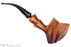 Blue Room Briars is proud to present this Søren Hand-Carved Bent Partial Blast Freehand Sitter with Plateau Estate Pipe