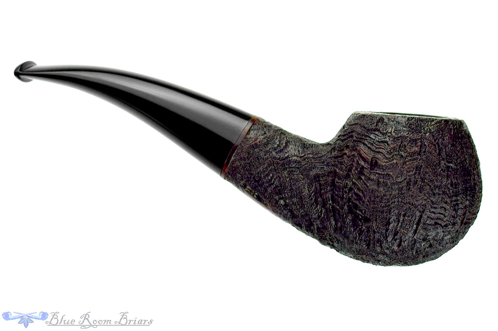 Blue Room Briars is proud to present this Eric Klodt Bent Sandblast Author Estate Pipe