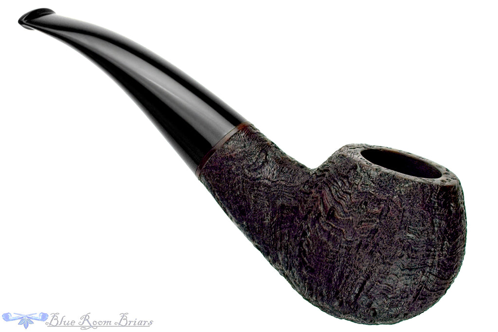 Blue Room Briars is proud to present this Eric Klodt Bent Sandblast Author Estate Pipe