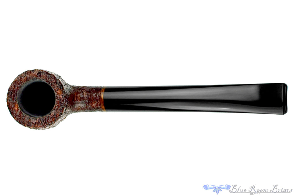 Blue Room Briars is proud to present this Bill Shalosky Pipe 769 Bent Sandblast Billiard