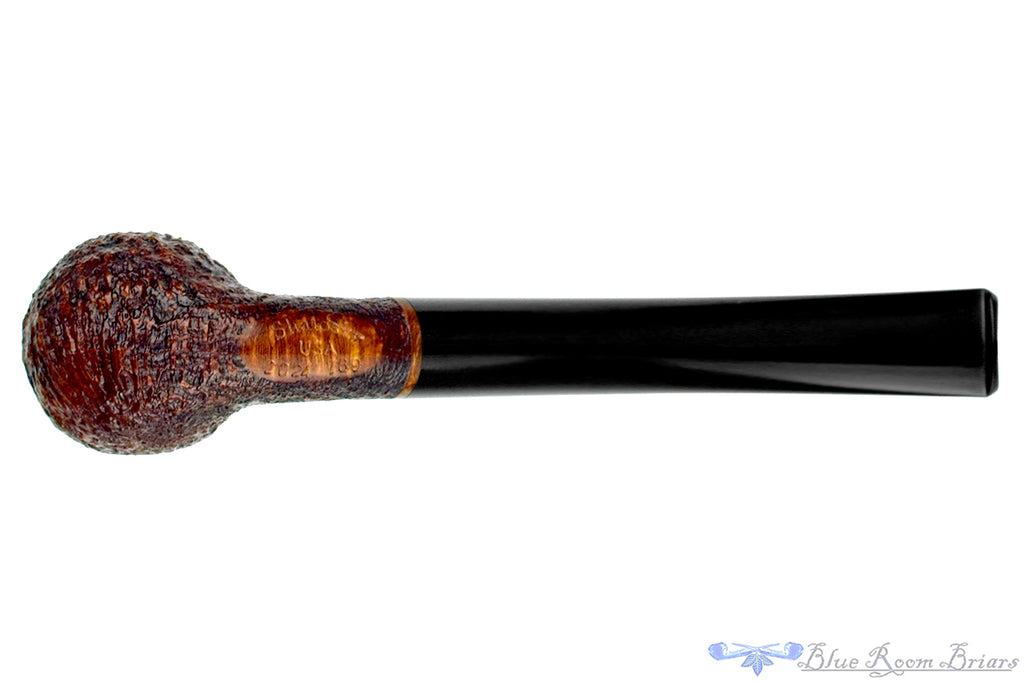 Blue Room Briars is proud to present this Bill Shalosky Pipe 769 Bent Sandblast Billiard