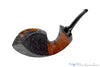 Blue Room Briars is proud to present this Jared Coles Pipe Bent Partial Blast Blowfish with Plateau