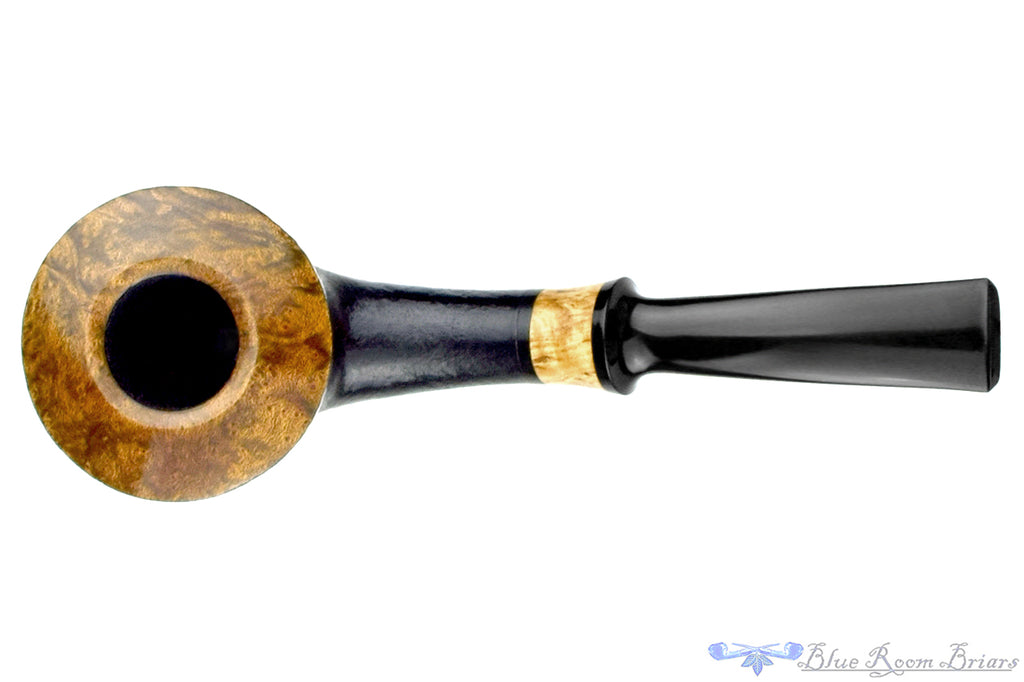 Blue Room Briars is proud to present this Brian Madsen Pipe 10 Year Anniversary 9 of 10 Bent Sandblast Dublin with Masur Birch