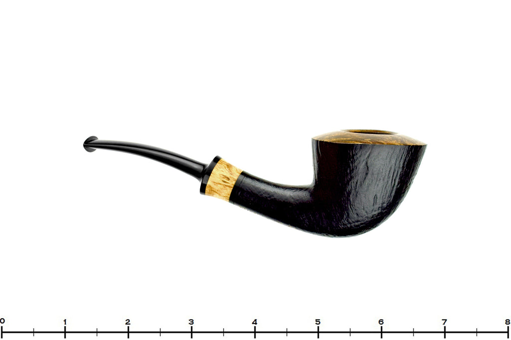 Blue Room Briars is proud to present this Brian Madsen Pipe 10 Year Anniversary 9 of 10 Bent Sandblast Dublin with Masur Birch