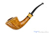 Blue Room Briars is proud to present this Brian Madsen Pipe 10 Year Anniversary 10 of 10 Bent Contrast Smooth Dublin with Masur Birch