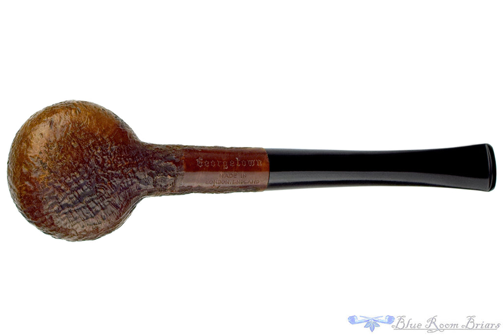 Georgetown Sandblast Brandy Sitter Estate Pipe