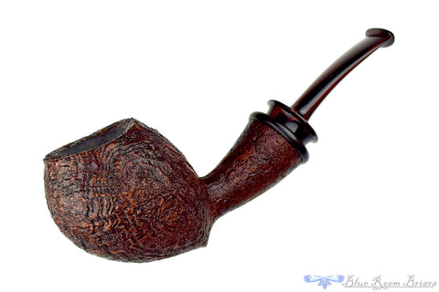 Chris Morgan Pipe High-Contrast Pear with Horn and Amberite