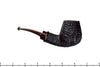 Blue Room Briars is proud to present this Bill Shalosky Pipe 782 Bent Black Blast Billiard with Guinea Ebony and Brindle