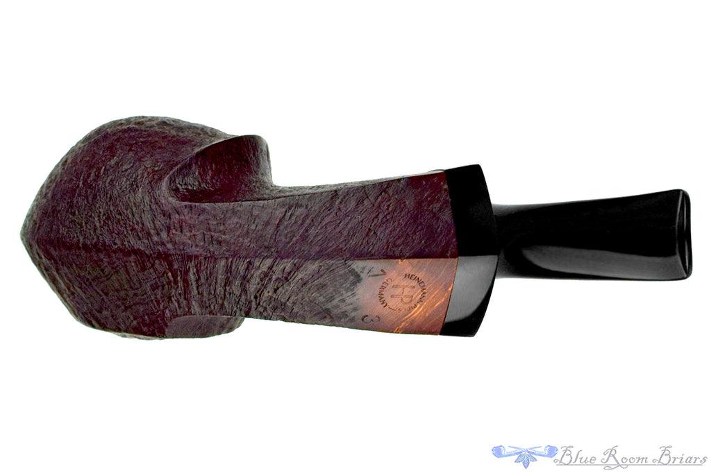 Blue Room Briars is proud to present this Dirk Heinemann Pipe Bent Sandblast Curved Blowfish