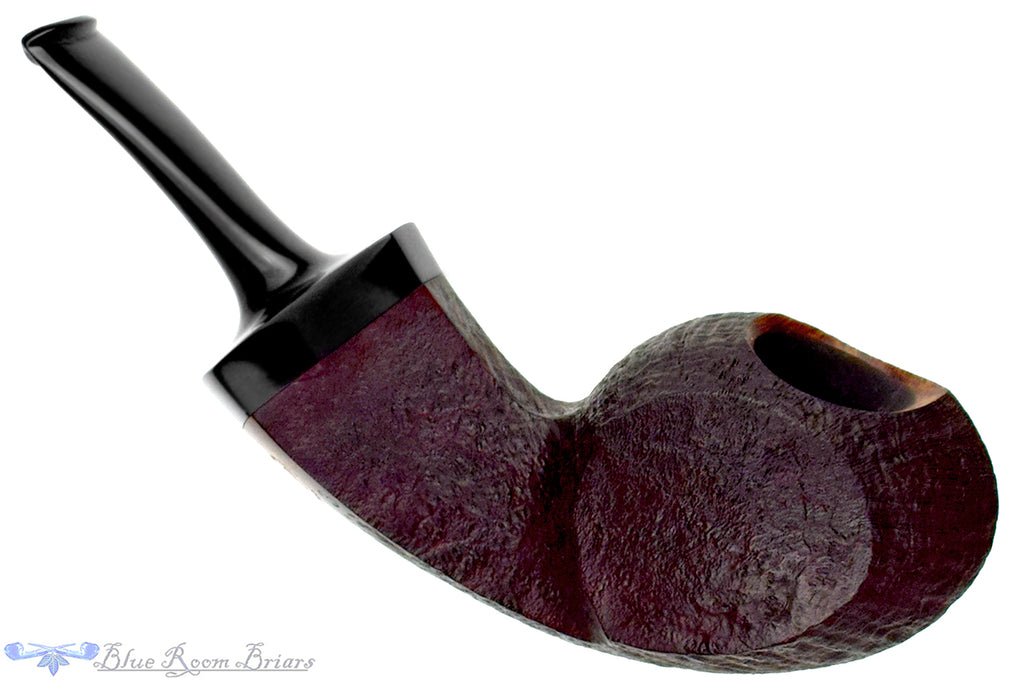 Blue Room Briars is proud to present this Dirk Heinemann Pipe Bent Sandblast Curved Blowfish