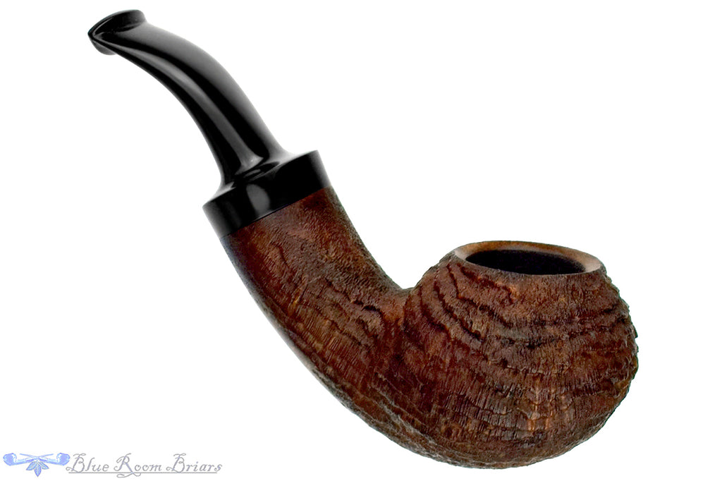 Blue Room Briars is proud to present this Dirk Heinemann Pipe Bent Ring Blast Tomato