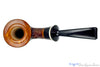 Blue Room Briars is proud to present this Russ Cook Pipe 2307 Sandblast Pickaxe with Ivorite