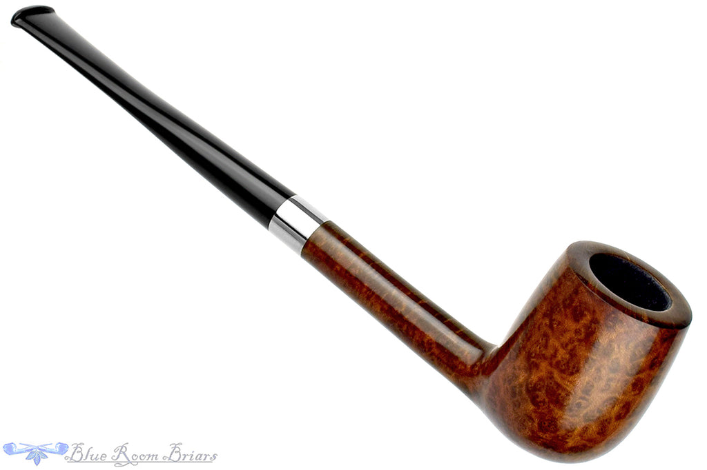 Blue Room Briars is proud to present this Bruno Nuttens Heritage Pipe Bing Billiard with Nickel