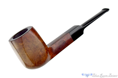 Savinelli Nonpareil 9128 Sandblast Billiard Sitter with Horn and Plateau Estate Pipe